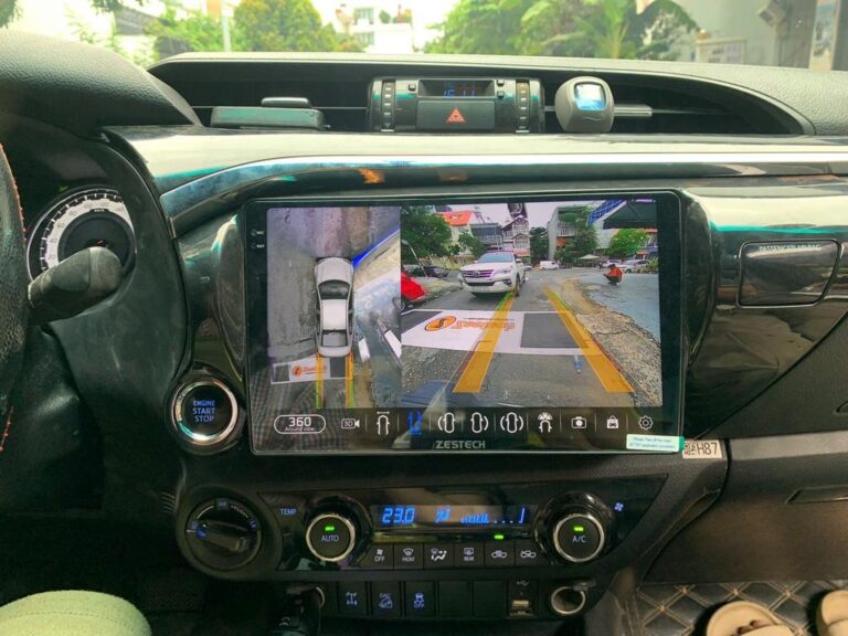 Màn Hình Android Toyota Hilux 2022 Lắp Đặt Tận Nơi Uy Tín
