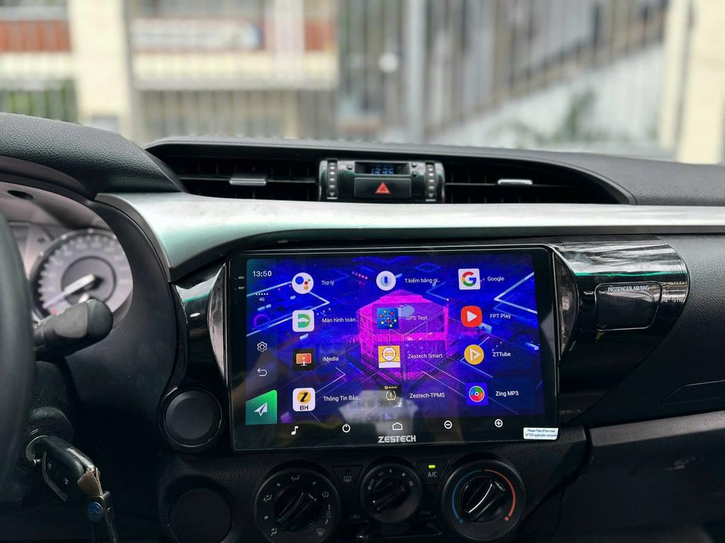 Màn Hình Android Toyota Hilux 2025 Cao Cấp Lắp Đặt Tận Nơi chính hãng 1