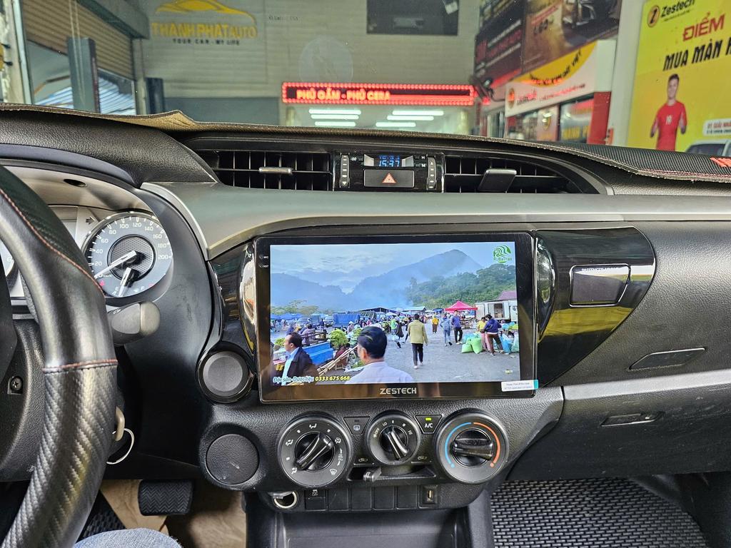 Màn Hình Android Toyota Hilux 2025 Cao Cấp Lắp Đặt Tận Nơi chính hãng 3
