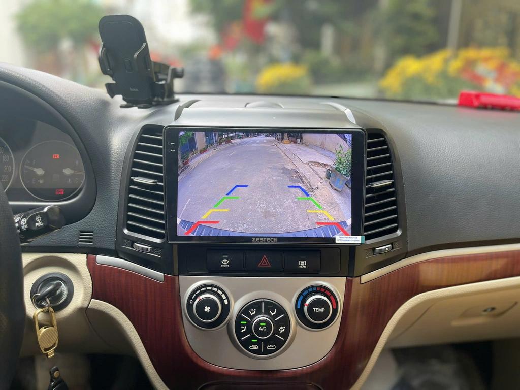 Màn Hình Hyundai Santafe 2009 Android Cao Cấp Lắp Đặt Tận Nơi chính hãng 2