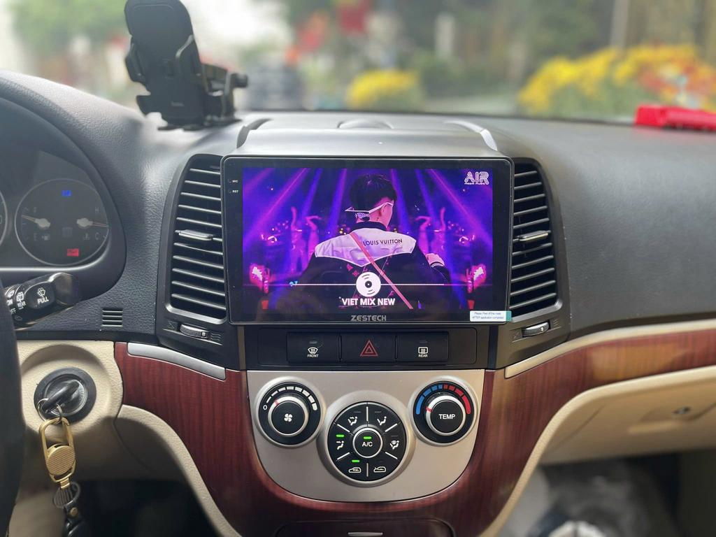 Màn Hình Hyundai Santafe 2009 Android Cao Cấp Lắp Đặt Tận Nơi chính hãng 3