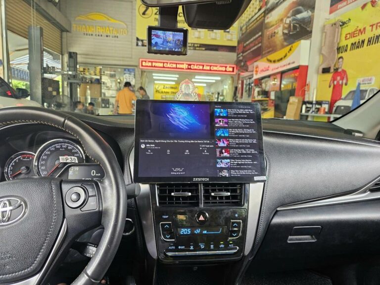 Màn Hình Toyota Vios 2025 Zestech Chính Hãng Lắp Đặt Tận Nơi Uy Tín