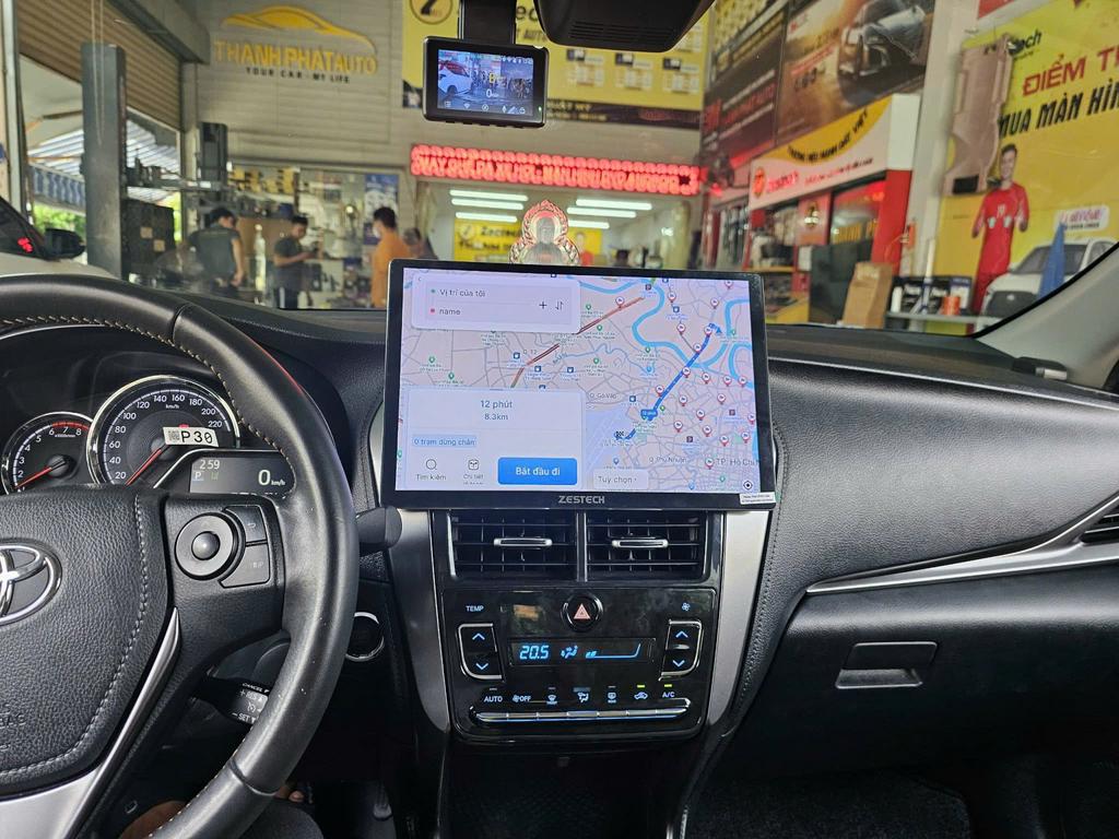 Màn Hình Toyota Vios 2025 Zestech Chính Hãng Lắp Đặt Tận Nơi Uy Tín chính hãng 3