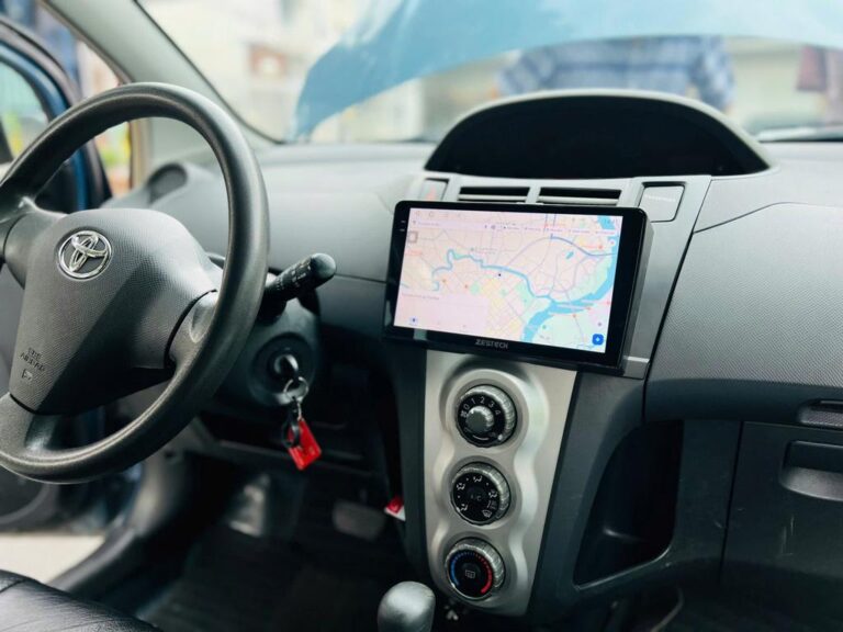 Màn Hình Toyota Yaris 2010 Chính Hãng Cấu Hình Cao Lắp Đặt Tận Nơi