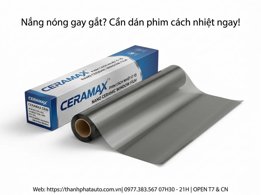 Nắng nóng gay gắt? Cần dán phim cách nhiệt ngay!