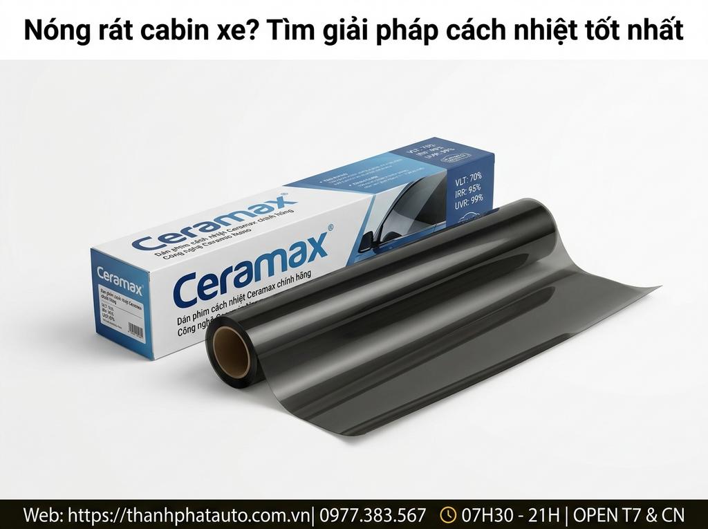 Nóng rát cabin xe? Tìm giải pháp cách nhiệt tốt nhất