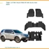 Thảm Lót Sàn Isuzu Mux 2020 Cao Cấp - Bảo Vệ Nội Thất Hoàn Hảo