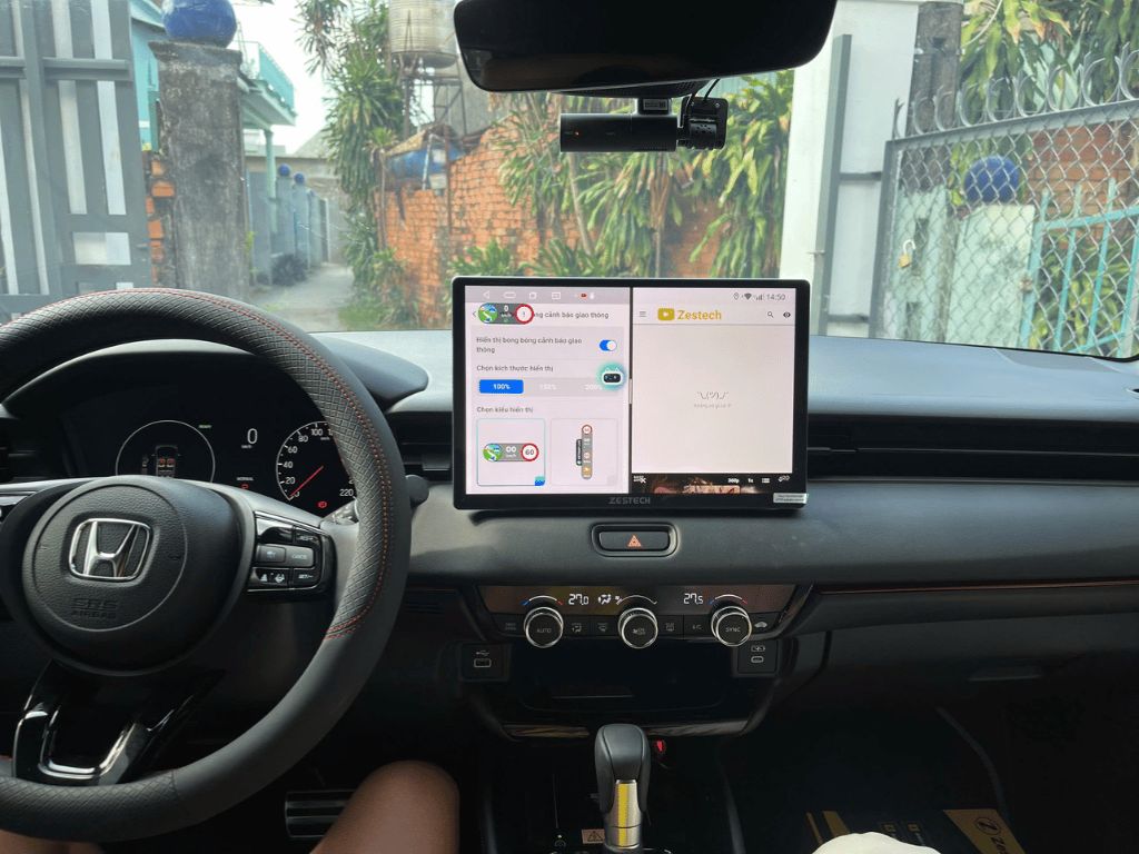 Màn hình ZT13 ADAS 360 Honda HRV 