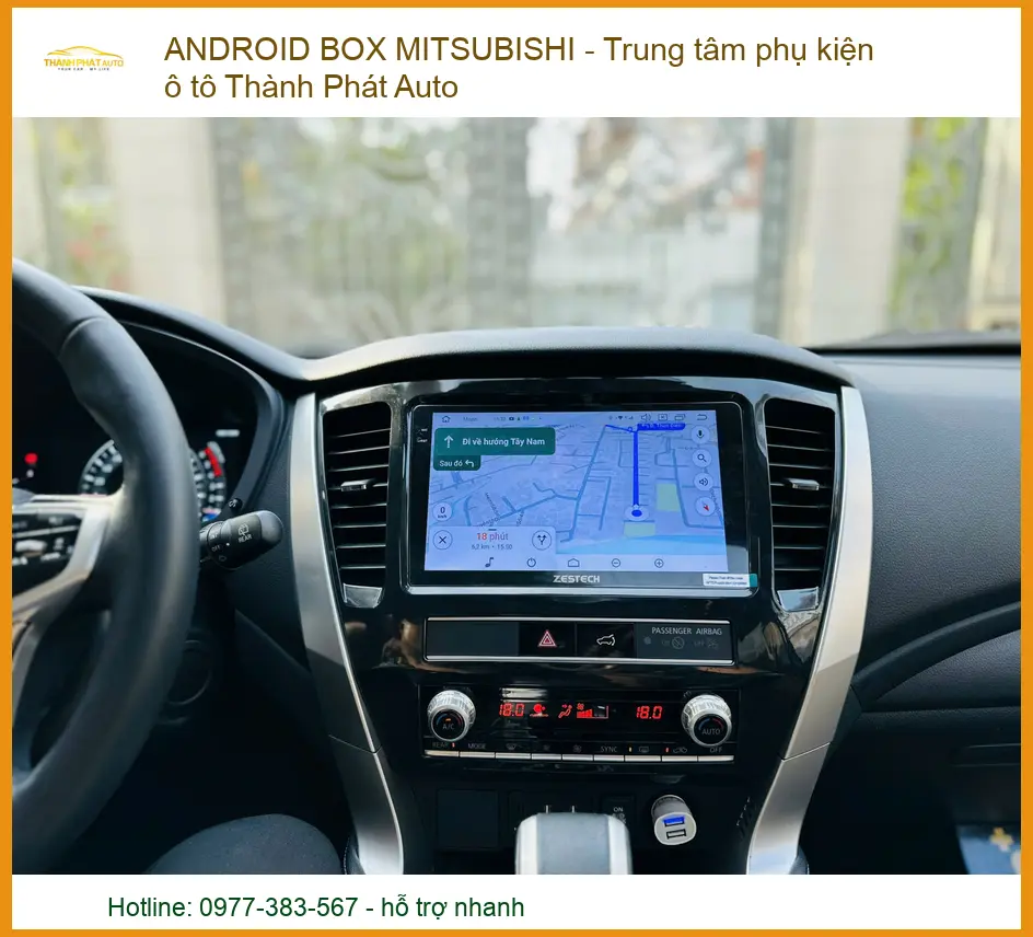 Android Box Mitsubishi: Nâng Cấp Thông Minh, Giữ Nguyên Màn Hình Zin