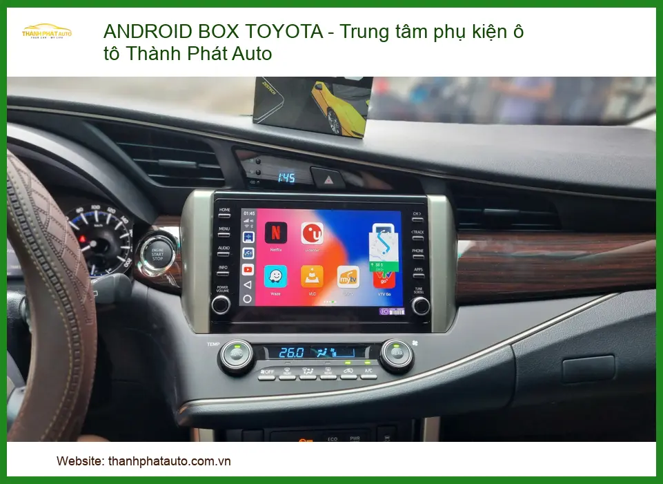 Android Box Toyota Là Gì? Giải Pháp Nâng Cấp Màn Hình Zin Xe Toyota Hiệu Quả Nhất