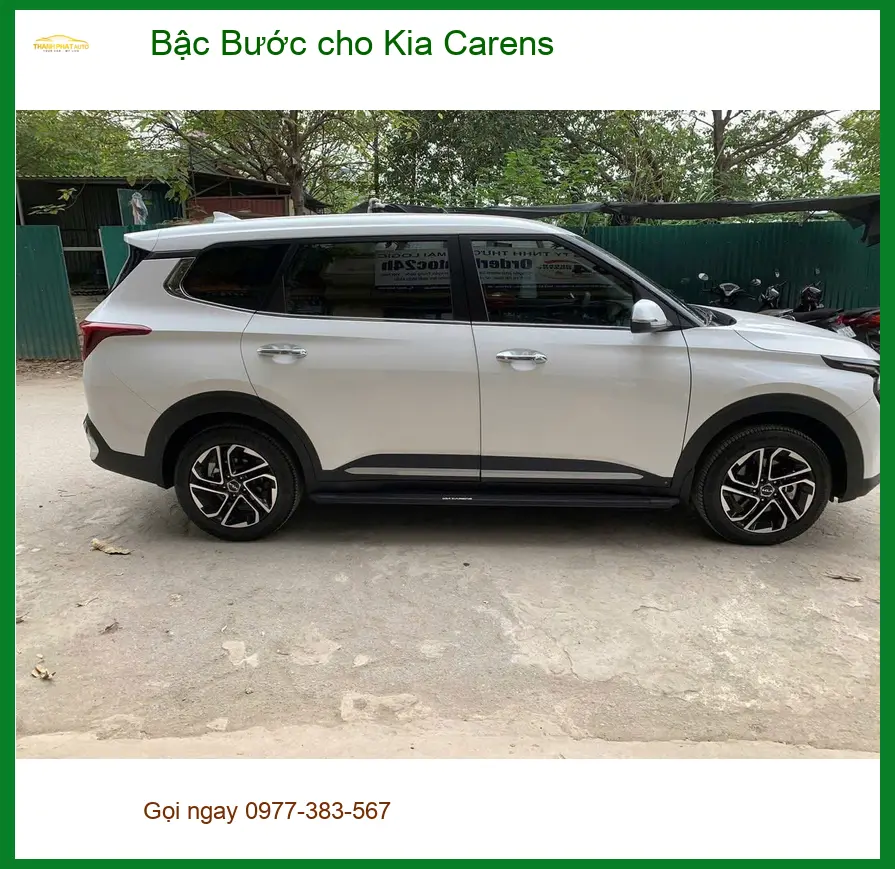 Anh Phong lắp Bậc Bước chính hãng cho Kia Carens tại Hóc Môn ảnh thực tế 3
