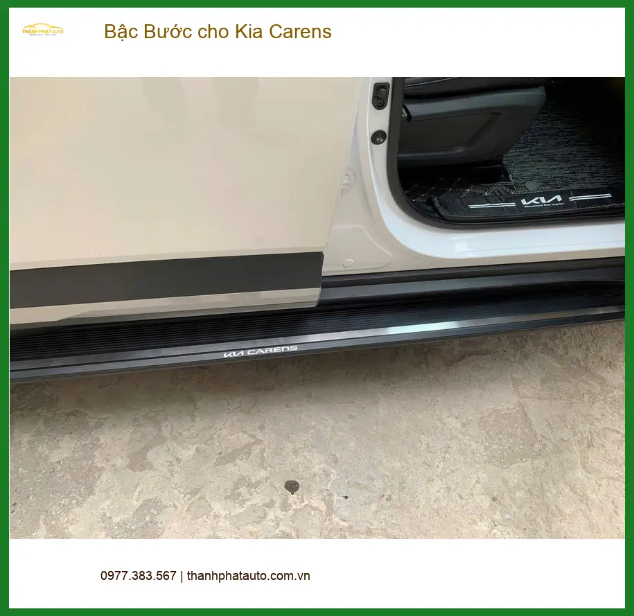 Anh Lâm lắp Bậc Bước cho Kia Carens ở Quận 12, an tâm đưa đón con cái