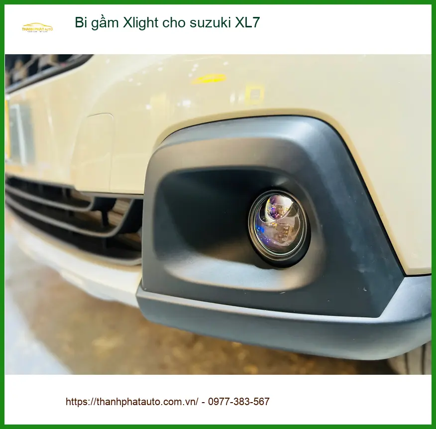 Anh Tùng nâng cấp bi gầm Xlight cho Suzuki XL7 tại Thủ Đức vì đèn zin quá yếu khi đi đêm ảnh thực tế 2