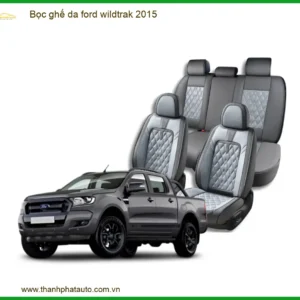 Bọc ghế da cho xe Ford Wildtrak 2015 - Đơn Vị Thi Công Chính Hãng TPHCM