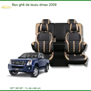 Bọc Ghế Da Isuzu Dmax 2009 - Địa Chỉ Lắp Đặt Uy Tín TPHCM