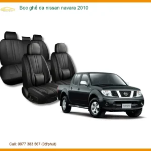 Bọc Ghế Da Nissan Navara 2010 - Trung Tâm Lắp Đặt Uy Tín TPHCM