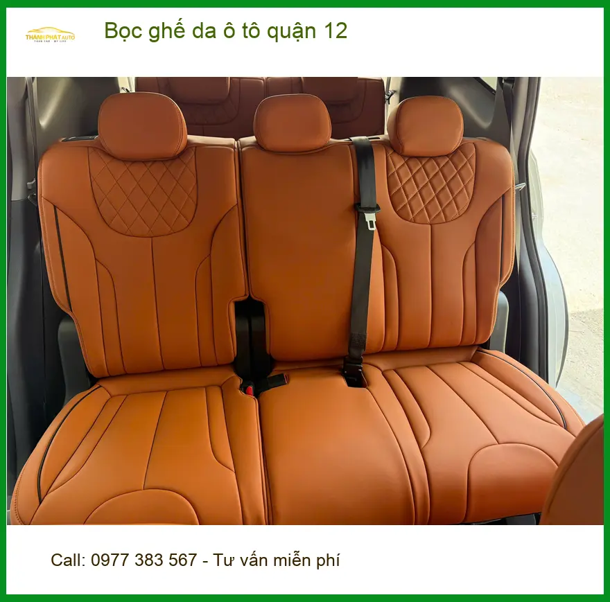 Cửa Hàng Thay Bọc Ghế Da Ô Tô Tại Quận 12 - Thi Công Chuyên Nghiệp ảnh thực tế 2