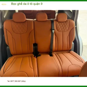 Dịch Vụ Thi Công Bọc Ghế Da Ô Tô Tại Quận 9 - Thi Công Chuyên Nghiệp