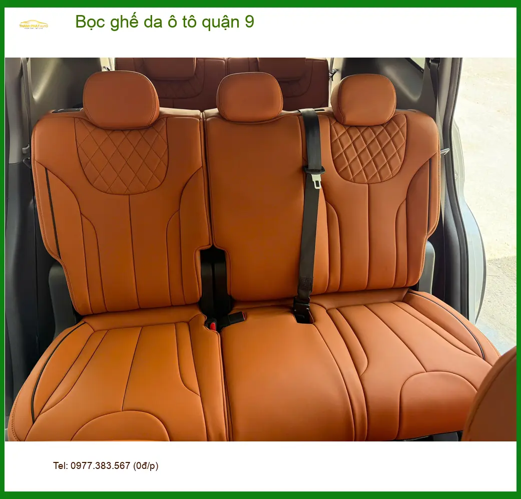 Dịch Vụ Thi Công Bọc Ghế Da Ô Tô Tại Quận 9 - Thi Công Chuyên Nghiệp