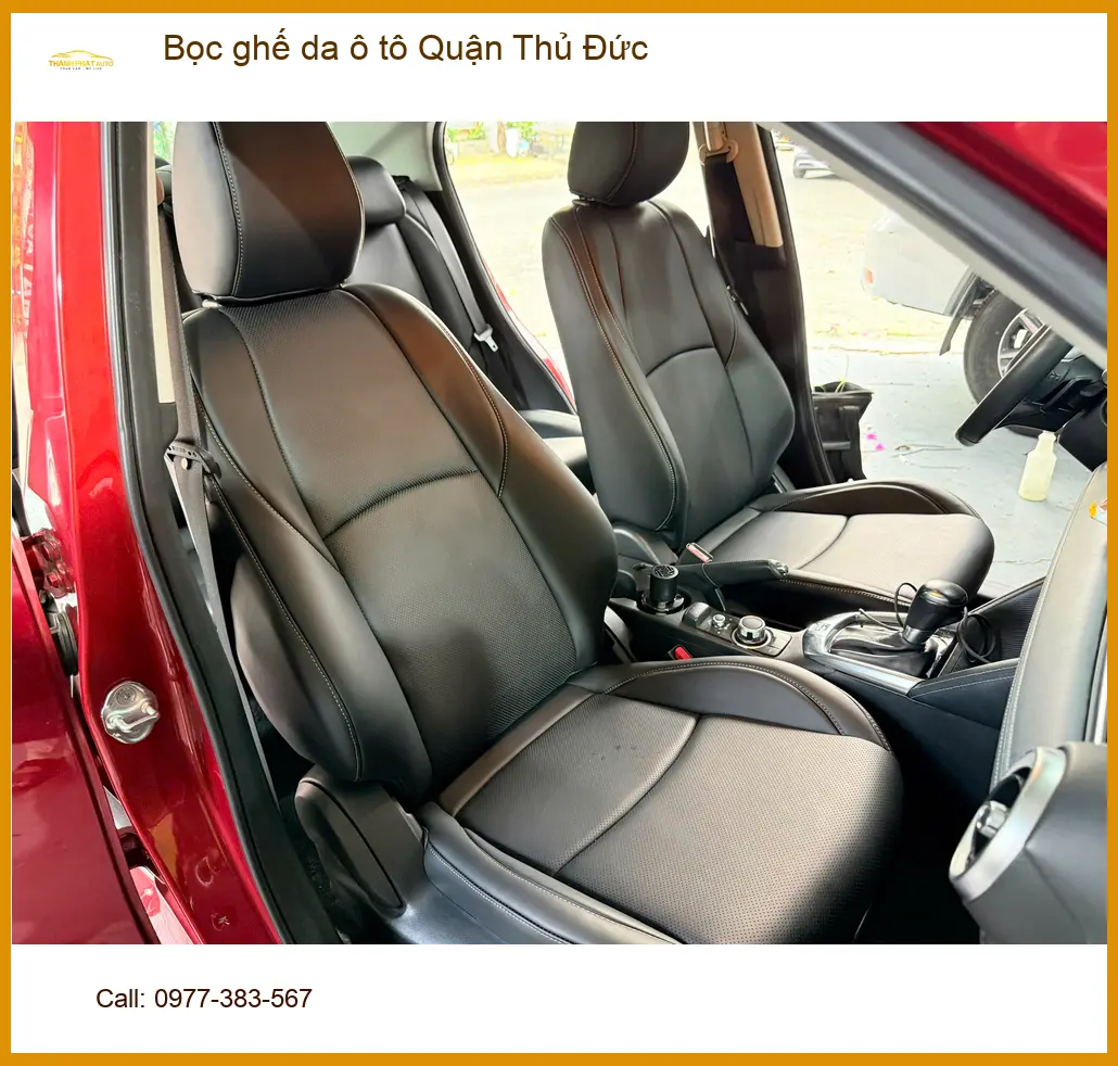 Cửa Hàng May Ghế Da Ô Tô Tại Quận Thủ Đức - Uy Tín TPHCM ảnh thực tế 2