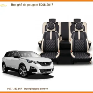 Bọc Ghế Da Peugeot 5008 2017 Sang Trọng - Nâng Cấp Nội Thất Đẳng Cấp