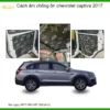 Cách âm chống ồn Chevrolet Captiva 2017 - Trung Tâm Lắp Đặt Uy Tín TPHCM