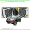Cách âm chống ồn Nissan Navara 2018 - Trung Tâm Lắp Đặt Uy Tín TPHCM