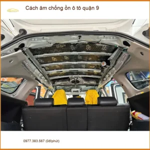 Dịch Vụ Thi Công Cách Âm Chống Ồn Ô Tô Tại Quận 9 - Thi Công Chuyên Nghiệp - Ảnh 3