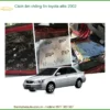 Cách âm chống ồn Toyota Altis 2002 - Địa Chỉ Lắp Đặt Uy Tín TPHCM