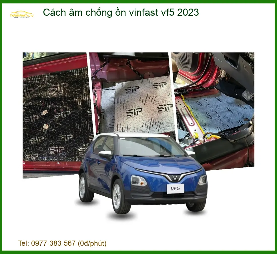 Cách Âm Chống Ồn VinFast VF5 2023
