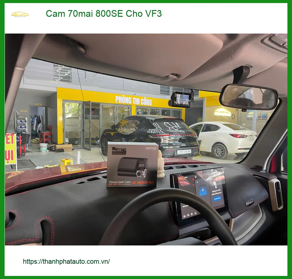 Anh Lộc lắp Camera 70mai 800SE cho VinFast VF3 tại Quận 9 chính hãng ảnh thực tế 2