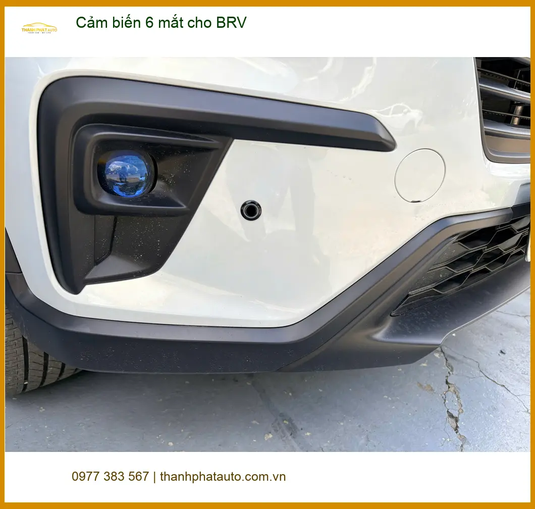 Anh Khải lắp Cảm biến 6 mắt cho BRV tại Quận 2 để lùi xe an toàn hơn ảnh thực tế 4