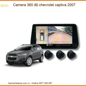 Camera 360 độ Chevrolet Captiva 2007 - Địa Chỉ Lắp Đặt Uy Tín TPHCM