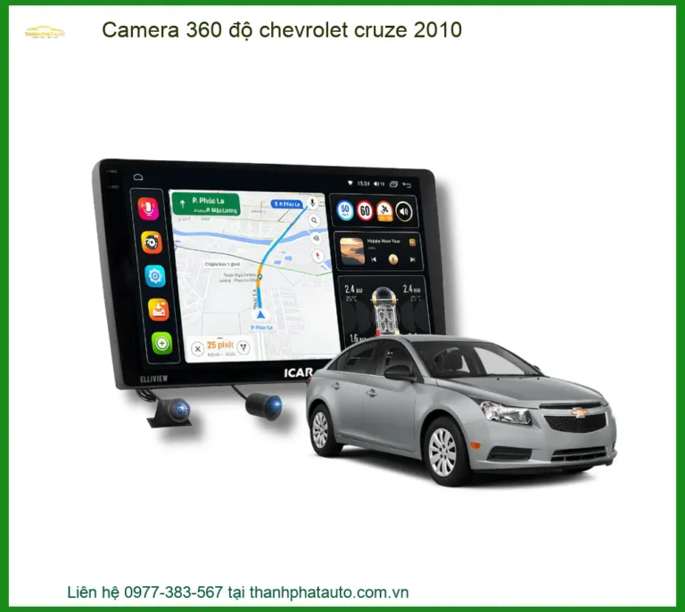 Camera 360 Độ Chevrolet Cruze 2010 - Giải Pháp Quan Sát Toàn Cảnh An Toàn