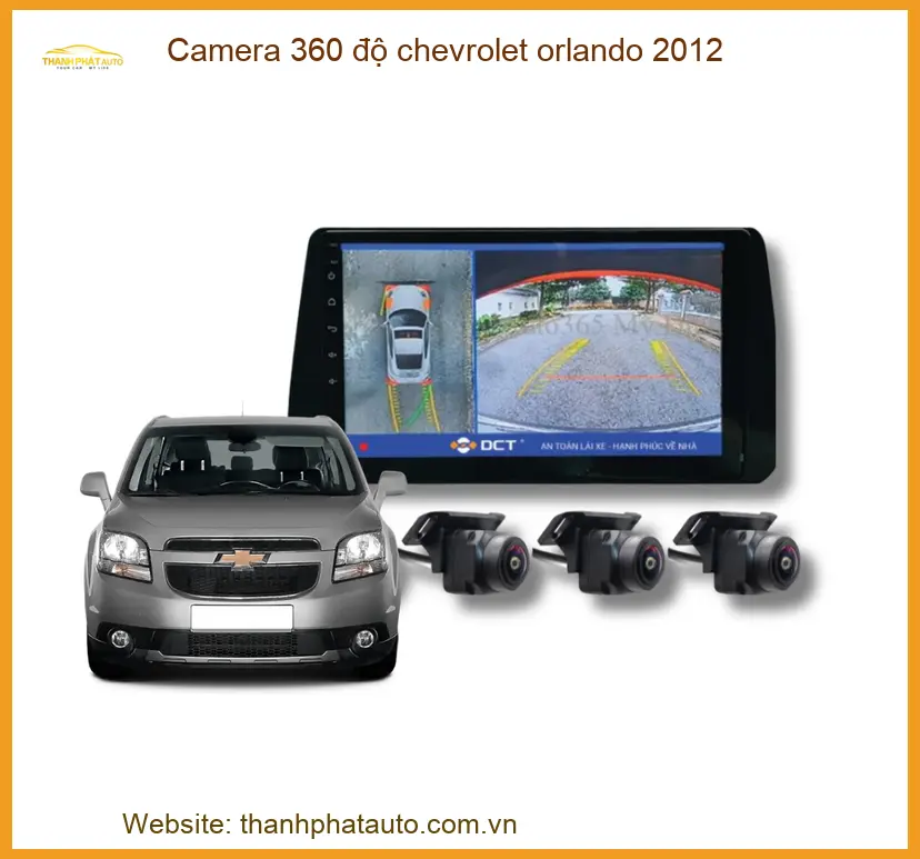 Camera 360 độ Chevrolet Orlando 2012 - Trung Tâm Lắp Đặt Uy Tín TPHCM