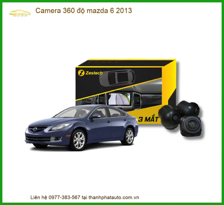 Camera 360 độ Mazda 6 2013 - Địa Chỉ Gắn Chính Hãng Giá Tốt TPHCM