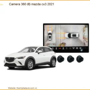 Camera 360 Độ Mazda Cho Mazda Cx3 2021 - Hỗ Trợ Quan Sát Toàn Cảnh