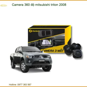 Camera 360 Độ Mitsubishi Triton 2008 Chính Hãng - Hỗ Trợ Lái Xe An Toàn