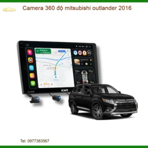 Camera 360 độ Mitsubishi Outlander 2016 - Trung Tâm Lắp Đặt Camera 360 Uy Tín TPHCM