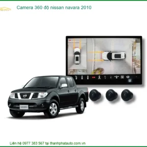 Lắp Camera 360 Độ Nissan Cho Navara 2010 Chính Hãng Uy Tín