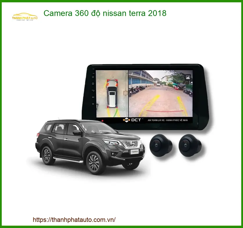 Camera 360 độ Nissan Terra 2018 - Trung Tâm Gắn Chính Hãng TPHCM
