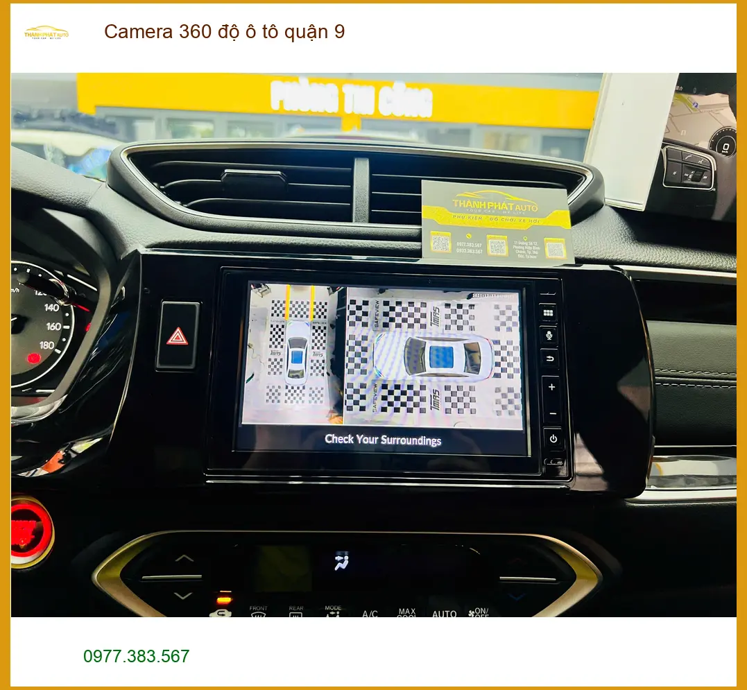 Dịch Vụ Lắp Camera 360 Độ Ô Tô Tại Quận 9 - Thi Công Chuyên Nghiệp