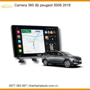 Camera 360 độ Peugeot 5008 2018 - Địa Chỉ Lắp Đặt Chính Hãng TPHCM
