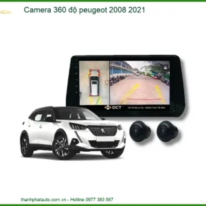 Lắp Camera 360 Độ Cho Peugeot 2008 2021 Chính Hãng - An Toàn Tuyệt Đối