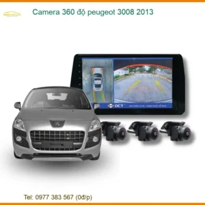 Camera 360 Độ Peugeot Cho Peugeot 3008 2013 Chính Hãng, An Toàn Tuyệt Đối