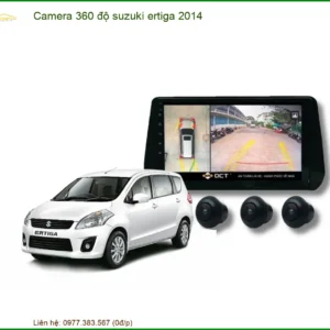 Lắp Đặt Camera 360 Độ Cho Suzuki Ertiga 2014 - Tăng Cường An Toàn Toàn Diện