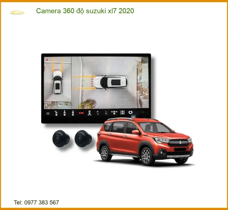 Lắp Camera 360 Độ Cho Suzuki Xl7 2020 Chính Hãng, Tăng Cường An Toàn