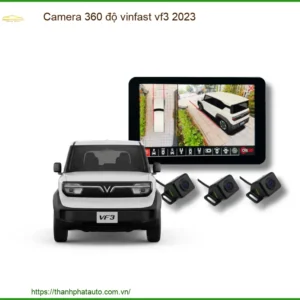 Camera 360 Độ Vinfast Cho Xe Vinfast Vf3 2023 Chính Hãng