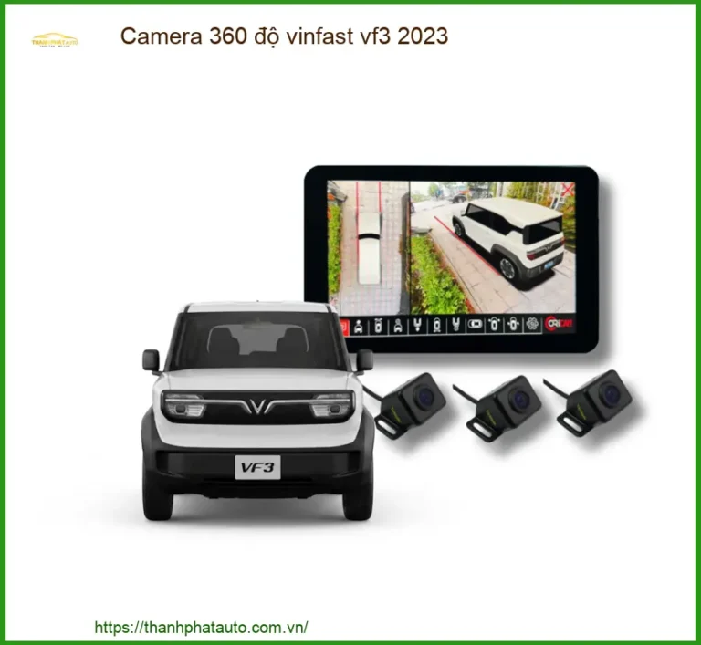 Camera 360 Độ Vinfast Cho Xe Vinfast Vf3 2023 Chính Hãng