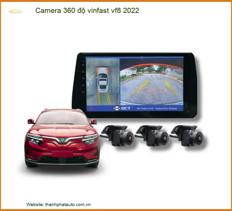 Lắp Camera 360 Độ VinFast VF8 2022 Chính Hãng Tại TPHCM